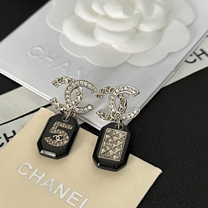 Ch*el earrings